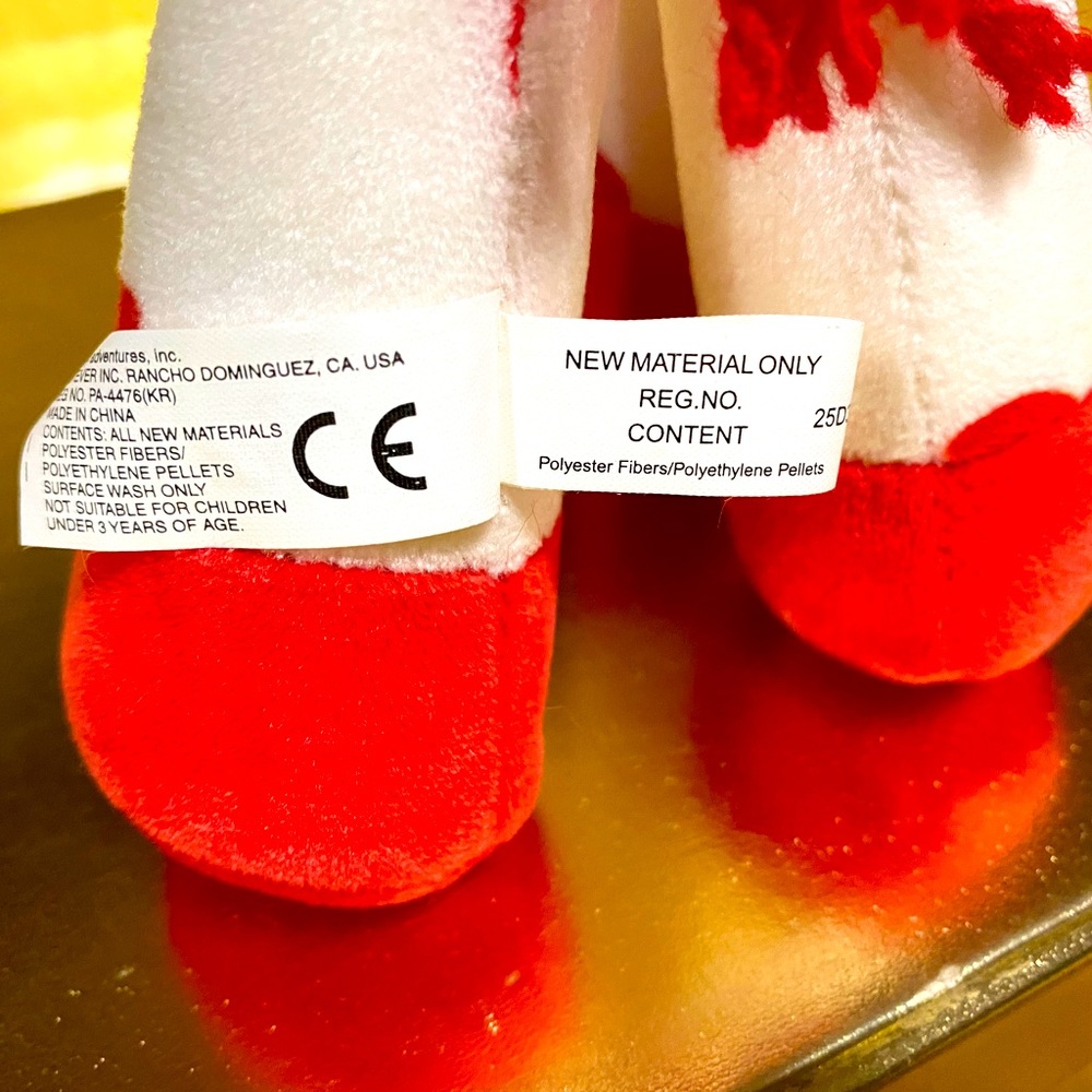 VALENTINES HORSE PONY FUNNY FEET BY BESTEVER RED HEARTS ON BODY RED MANE… - Picture 11 of 12